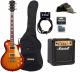 LP100 CS +Marshall MG10 10W  +CABLE +MEDIATORS +HOUSSE + MG10G GOLD Combo 10 W - cherry sunburst