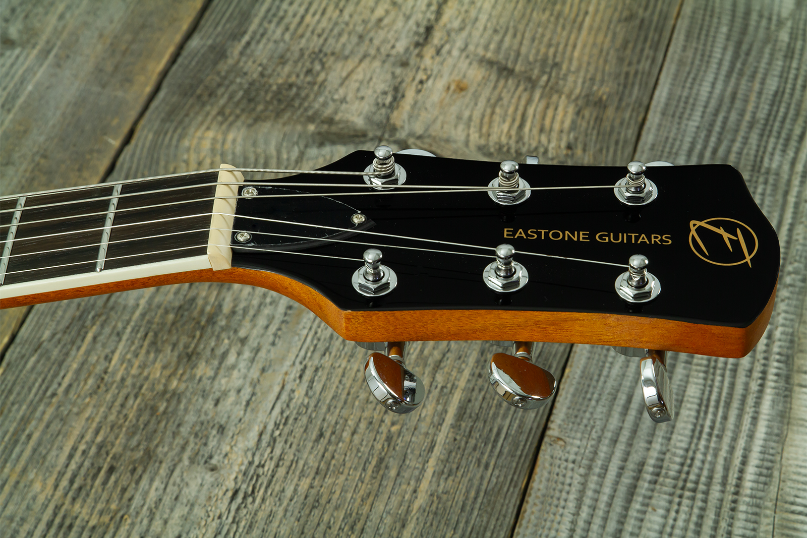 Eastone Lp70-blk 2h Ht Rw - Black - Single-Cut-E-Gitarre - Variation 9