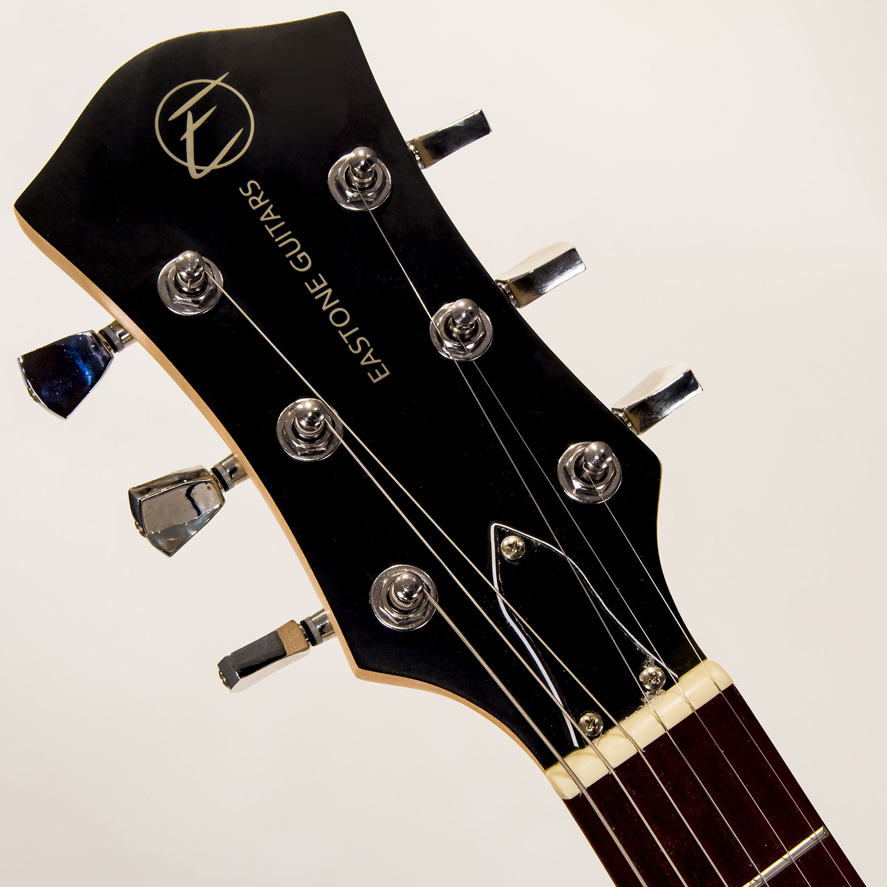 Eastone Lpl70 Hh Ht Pur - Black Satin - Single-Cut-E-Gitarre - Variation 4