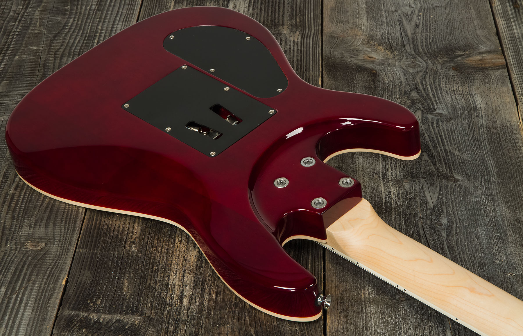 Eastone Metdc100 +blackstar Debut 10 +cable +clip-on Tuner +mediators +housse +courroie - Black Flames - E-Gitarre Set - Variation 4