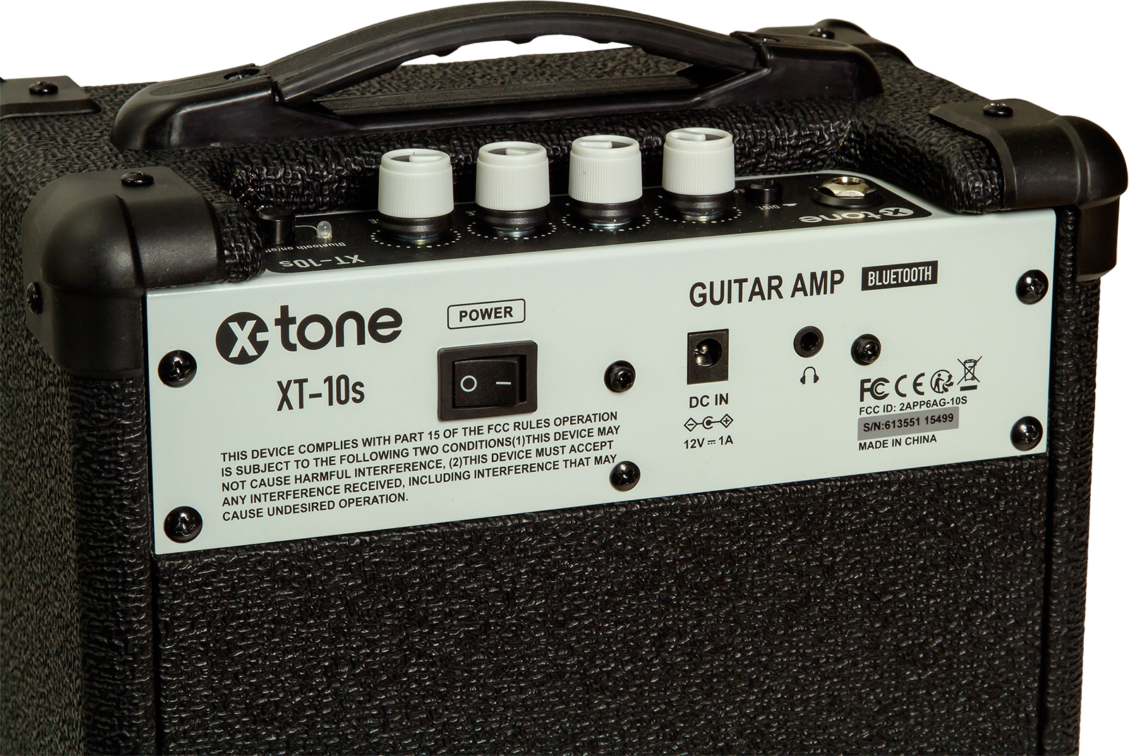 Eastone Pack St150r-blk-rw + X-tone Xt10s Combo - Black - E-Gitarre Set - Variation 10