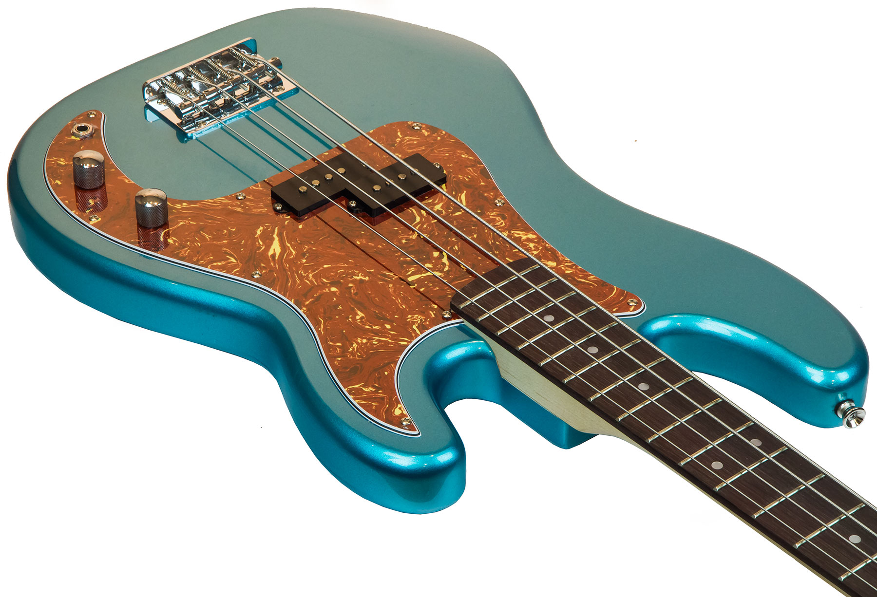 Eastone Prb Pur - Metallic Light Blue - Solidbody E-bass - Variation 2