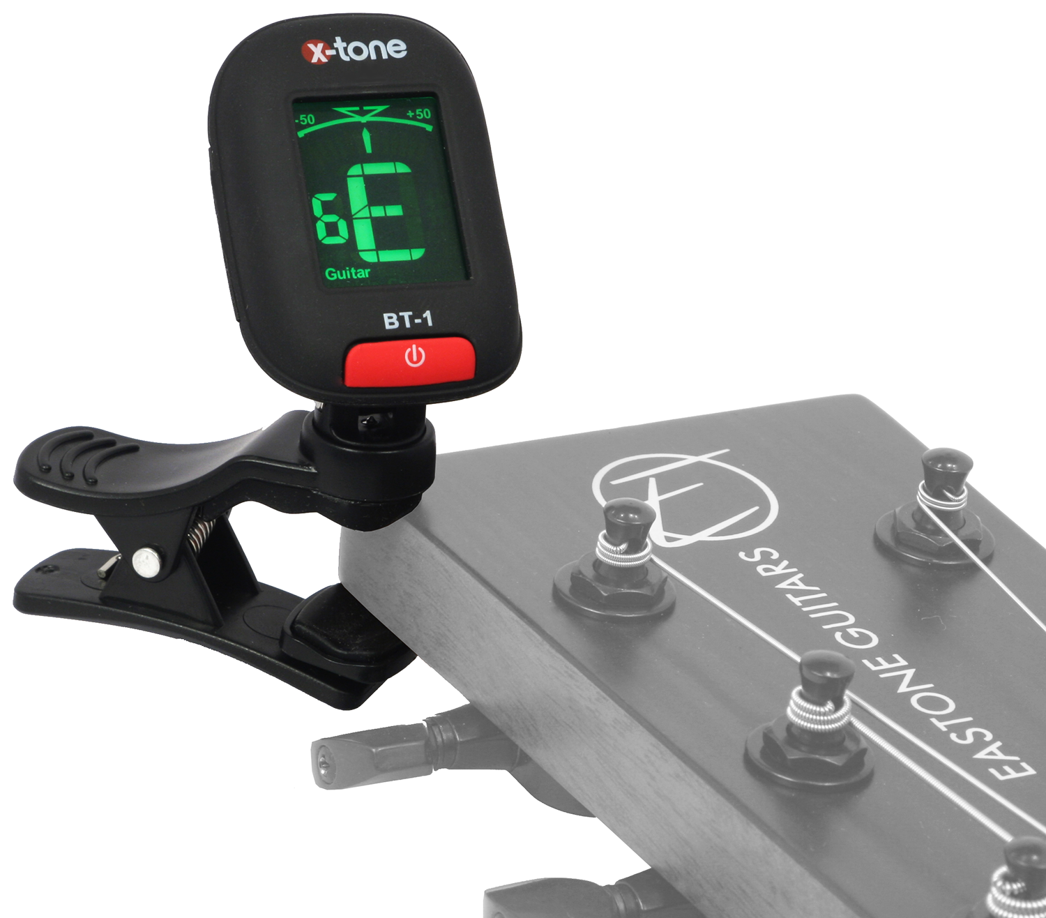 Eastone Sb20c-nat +x-tone Accordeur Clip-on - Natural - Westerngitarre Set - Variation 5