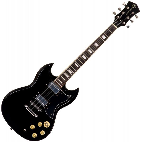 Solidbody e-gitarre Eastone SDC70 - Black