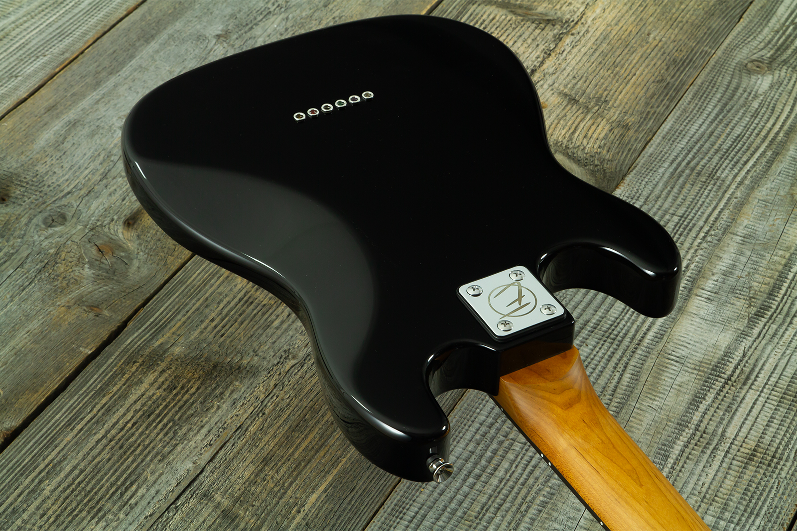 Eastone St-mini-blk 3s Trem Pur - Black - E-Gitarre für Kinder - Variation 8