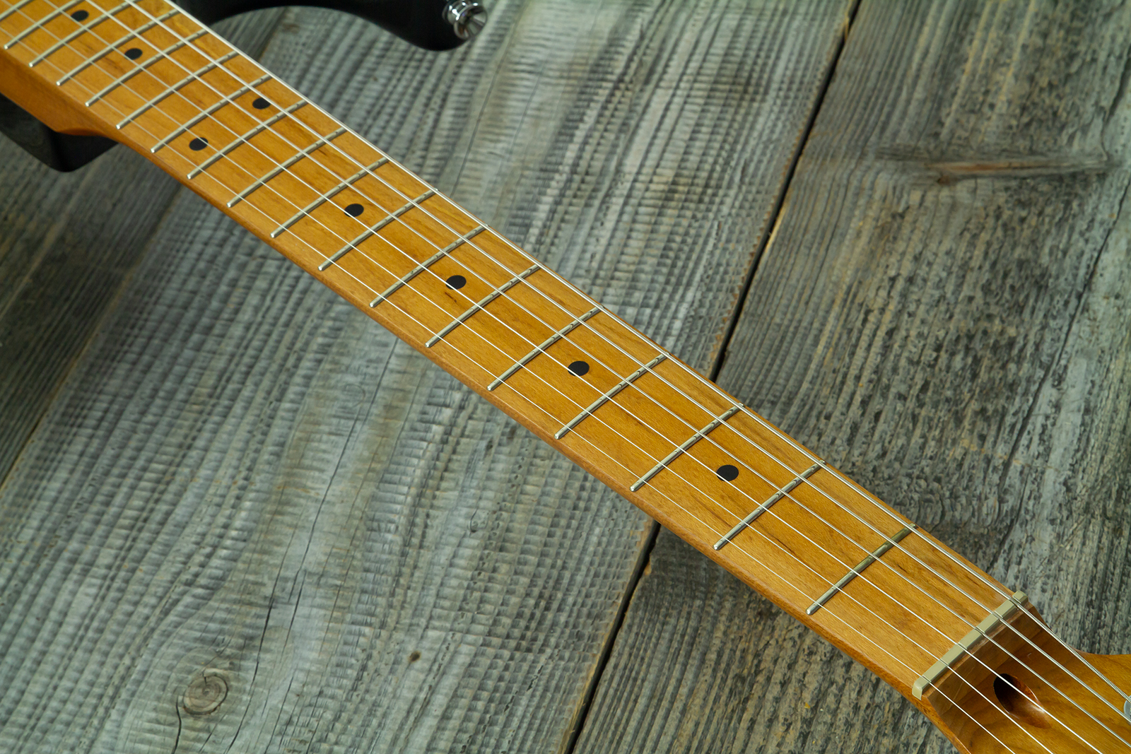 Eastone St100r-blk-mn 3s Trem Mn - Black - E-Gitarre in Str-Form - Variation 5