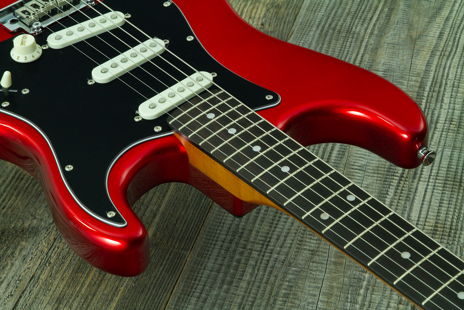Eastone St100r-mr-rw 3s Trem Rw - Candy Apple Red - E-Gitarre in Str-Form - Variation 5
