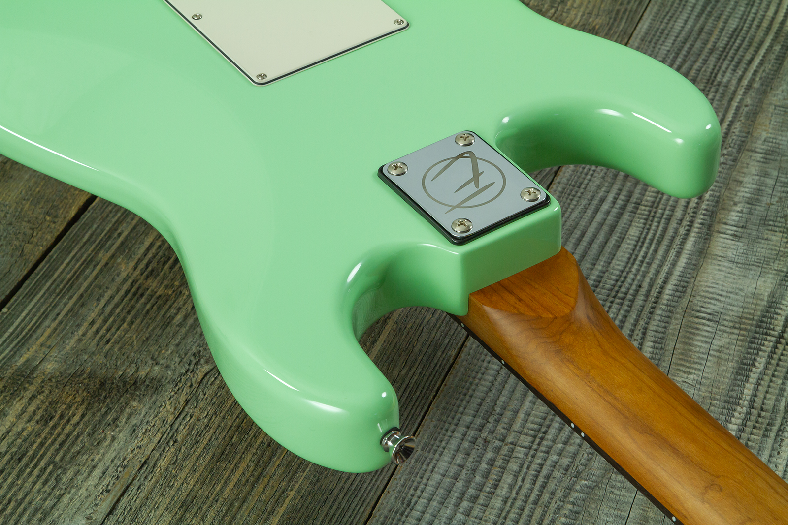 Eastone St150r-lg-rw Hss Trem Rw - Light Green - E-Gitarre in Str-Form - Variation 9