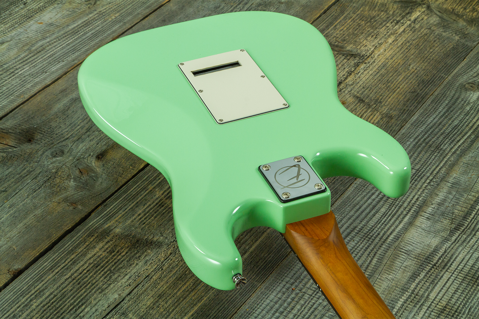 Eastone St150r-lg-rw Hss Trem Rw - Light Green - E-Gitarre in Str-Form - Variation 8