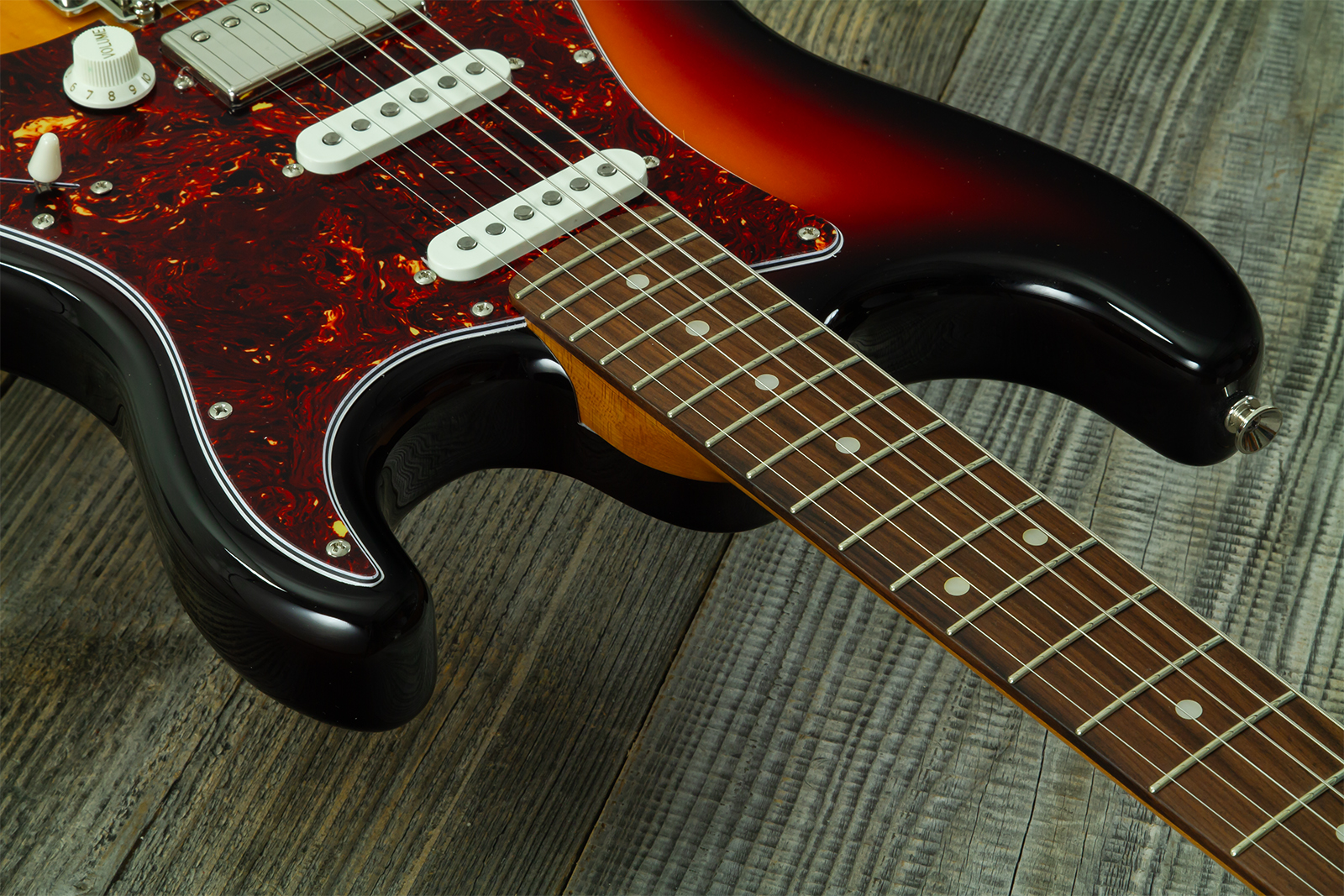 Eastone St550r-fs2t-rw Hss Trem Rw - 2-tone Burst - E-Gitarre in Str-Form - Variation 4