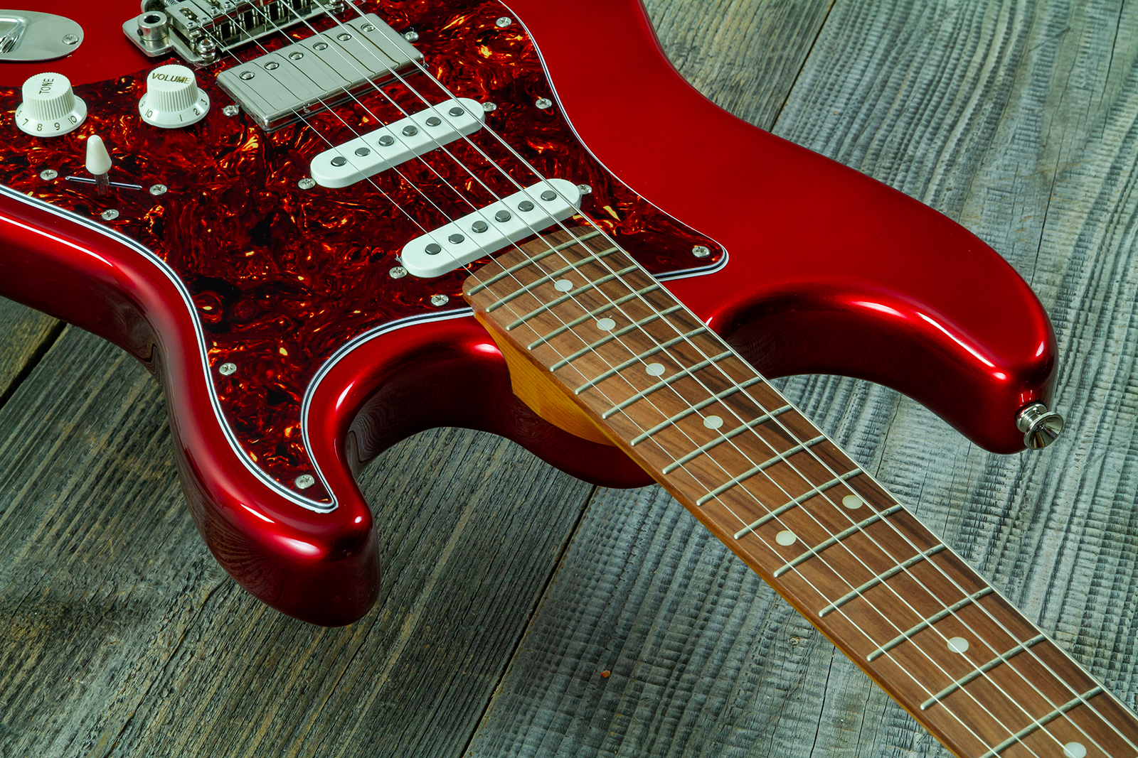 Eastone St550r-mr Hss Trem Rw - Metal Red - E-Gitarre in Str-Form - Variation 4