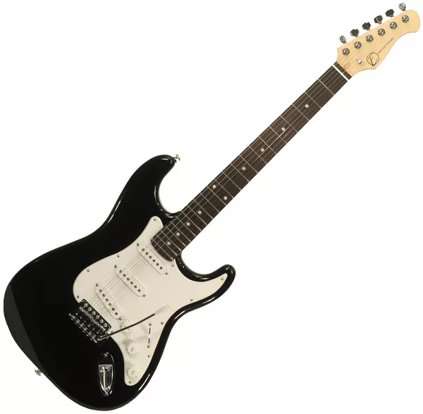 Solidbody e-gitarre Eastone STR70 (PUR) - black