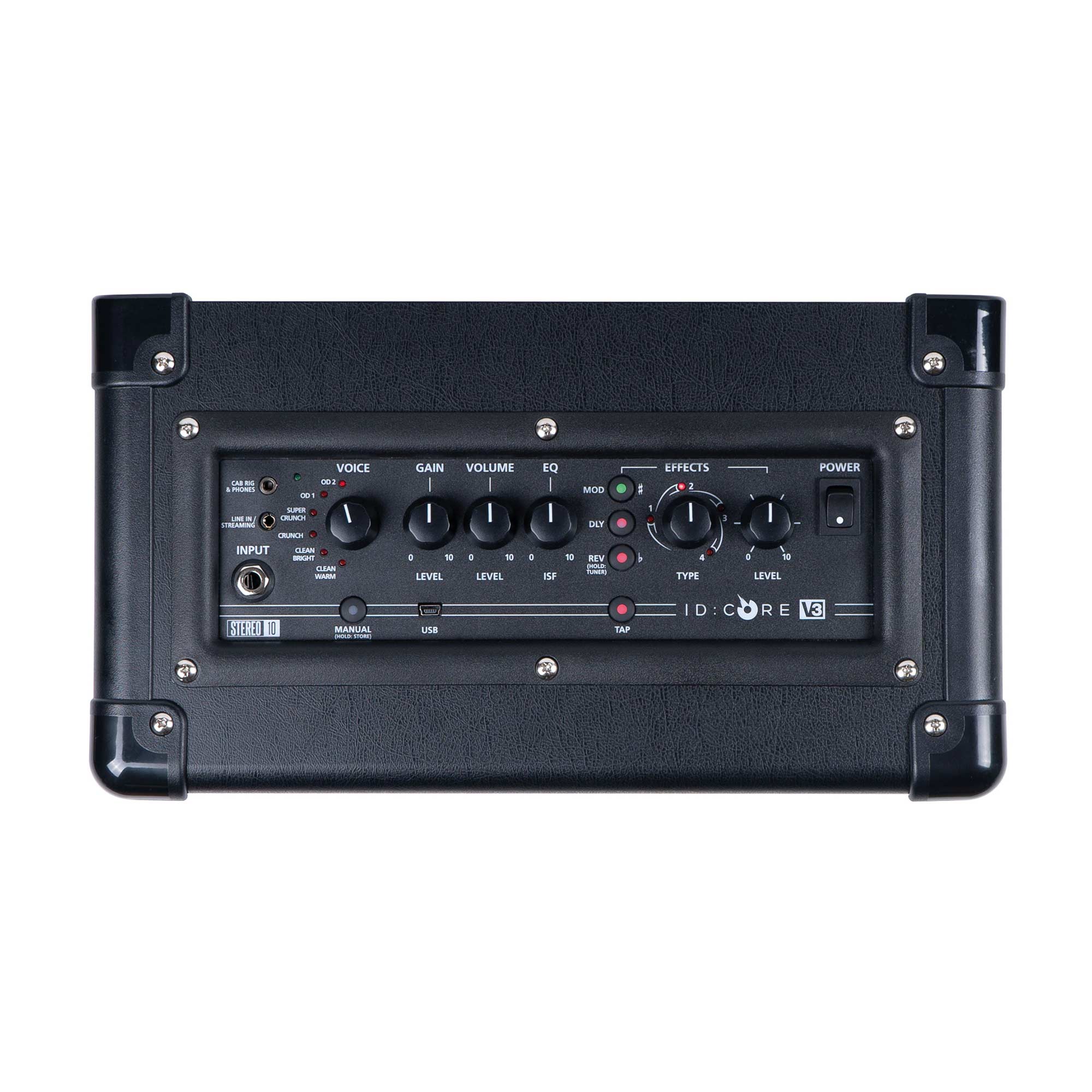 Eastone Str70 Gil +blackstar Id Core Stereo 10w V3 +cable +housse +courroie +mediators - Black - E-Gitarre Set - Variation 4