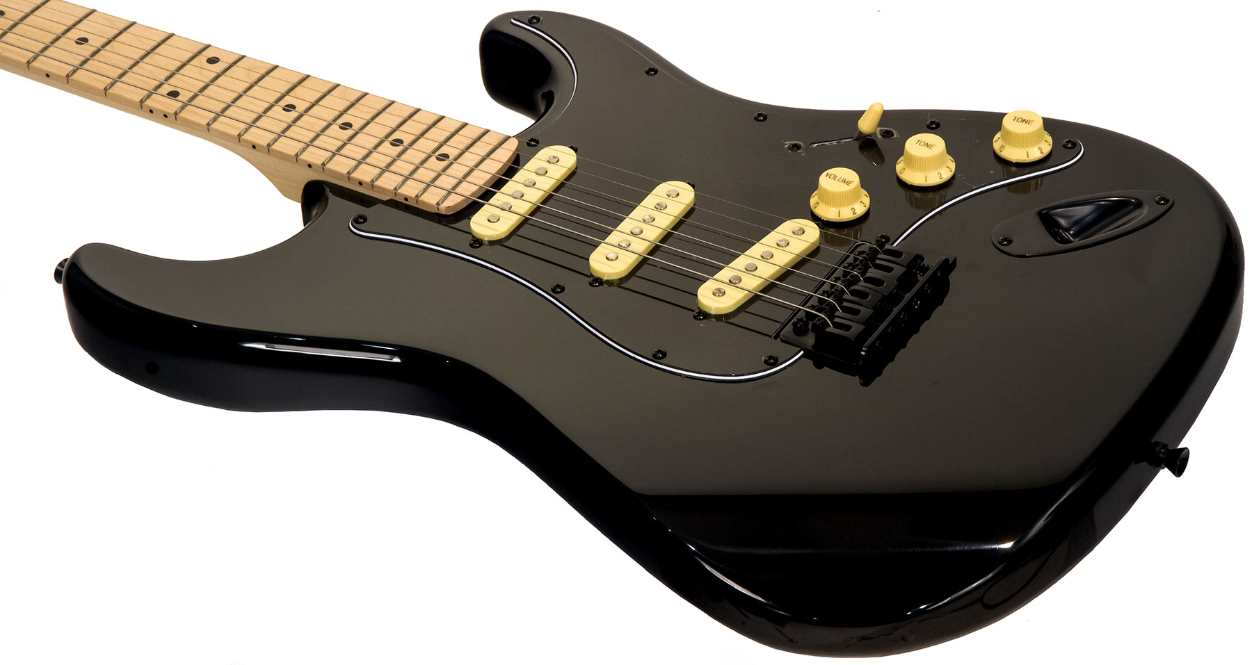 Eastone Str70 Gil Sss Trem Mn - Black - E-Gitarre in Str-Form - Variation 2
