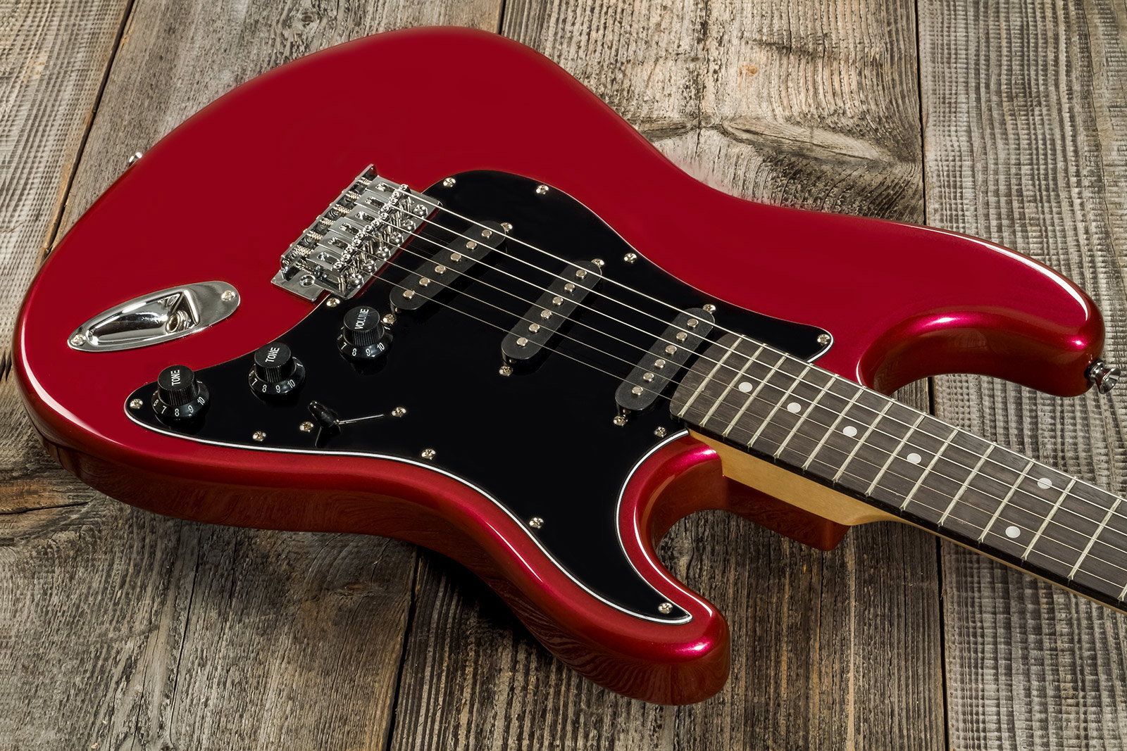 Eastone Str70t 3s Trem Pur - Dark Red - E-Gitarre in Str-Form - Variation 7