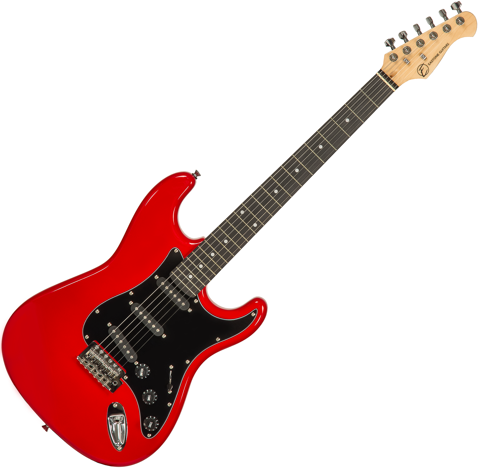 Eastone Str70t +marshall Mg10 10w +cable +mediators +housse - Ferrari Red - E-Gitarre Set - Variation 1