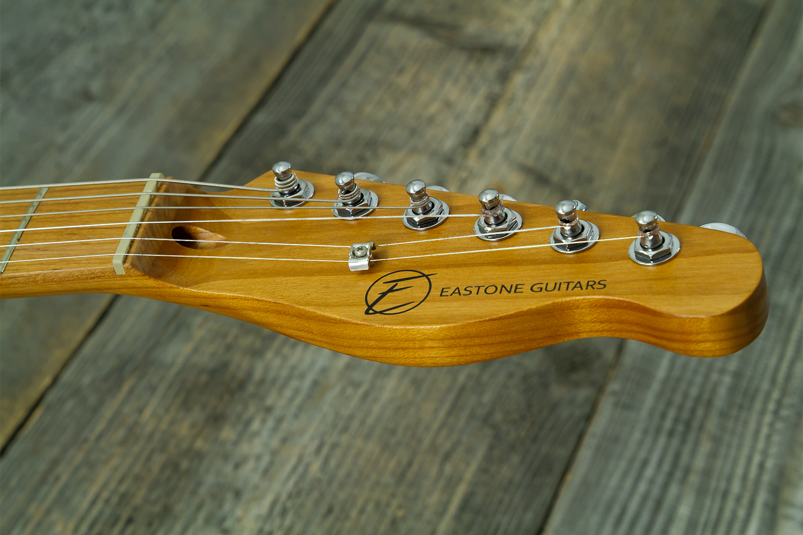 Eastone Tl100r-bts-mn 2s Ht Mn - Butterscotch - E-Gitarre in Teleform - Variation 9