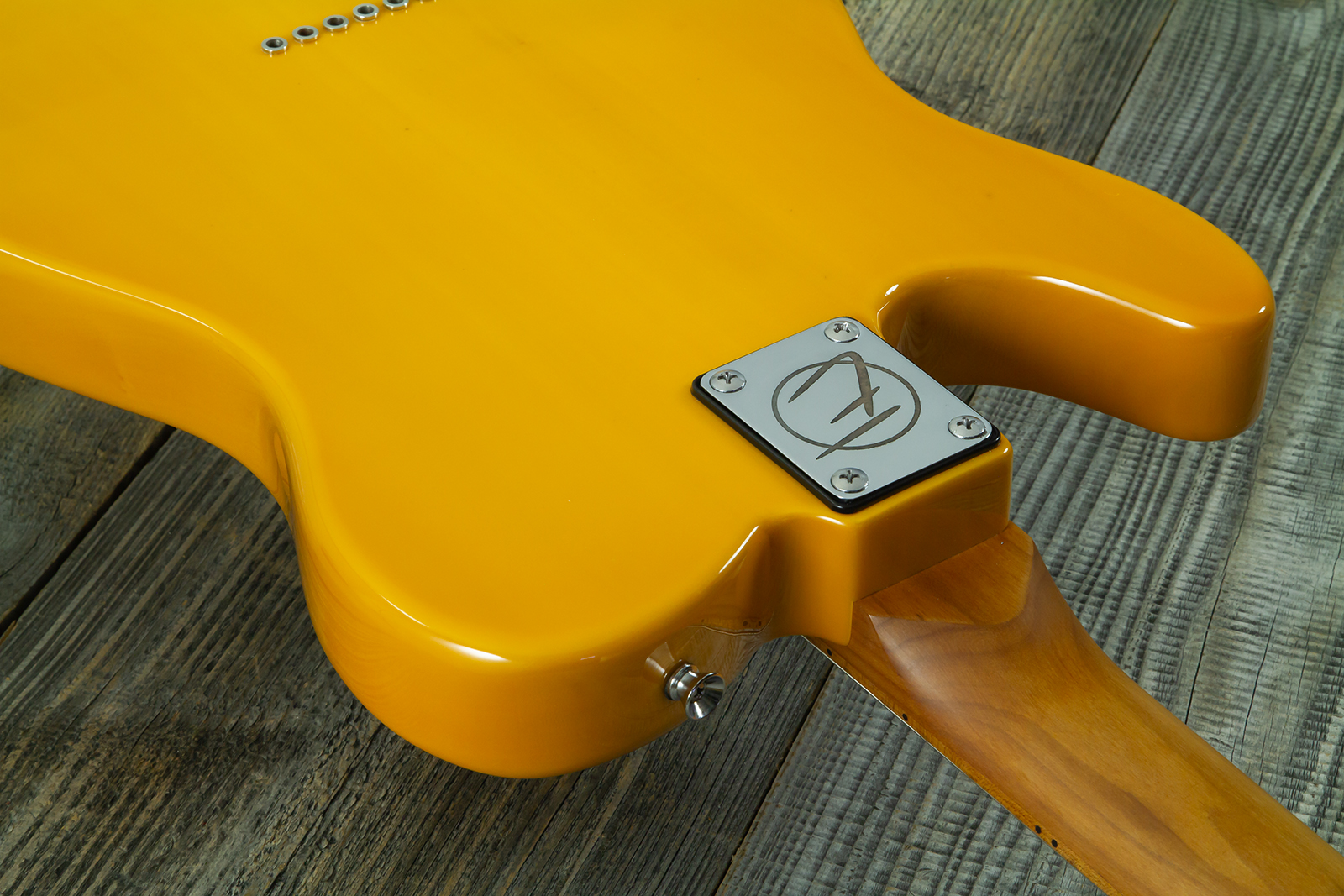 Eastone Tl100r-bts-mn 2s Ht Mn - Butterscotch - E-Gitarre in Teleform - Variation 7