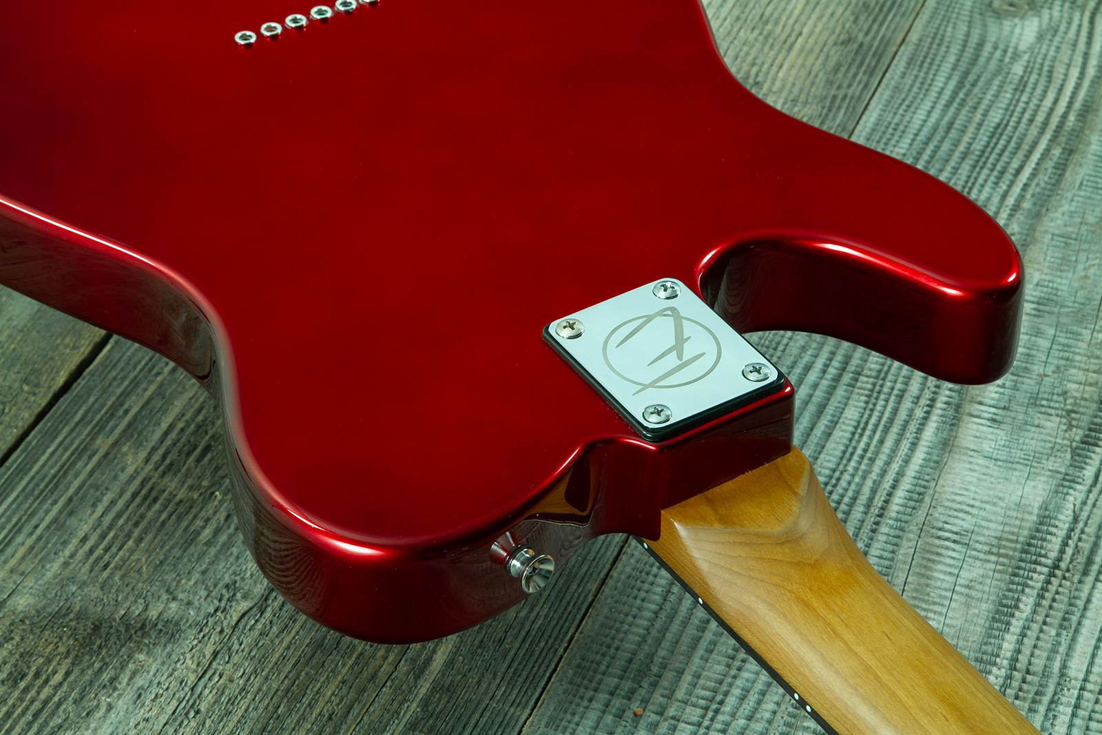 Eastone Tl100r-mr-rw 2s Ht Mn - Metal Red - E-Gitarre in Teleform - Variation 8