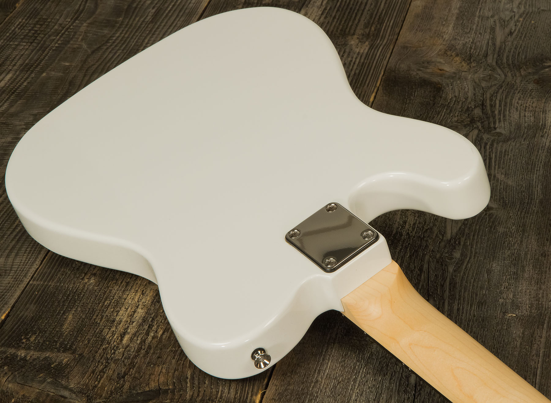 Eastone Tl70 +fender Frontman 20g +cable +clip-on Tuner +mediators +housse +courroie - Olympic White - E-Gitarre Set - Variation 2