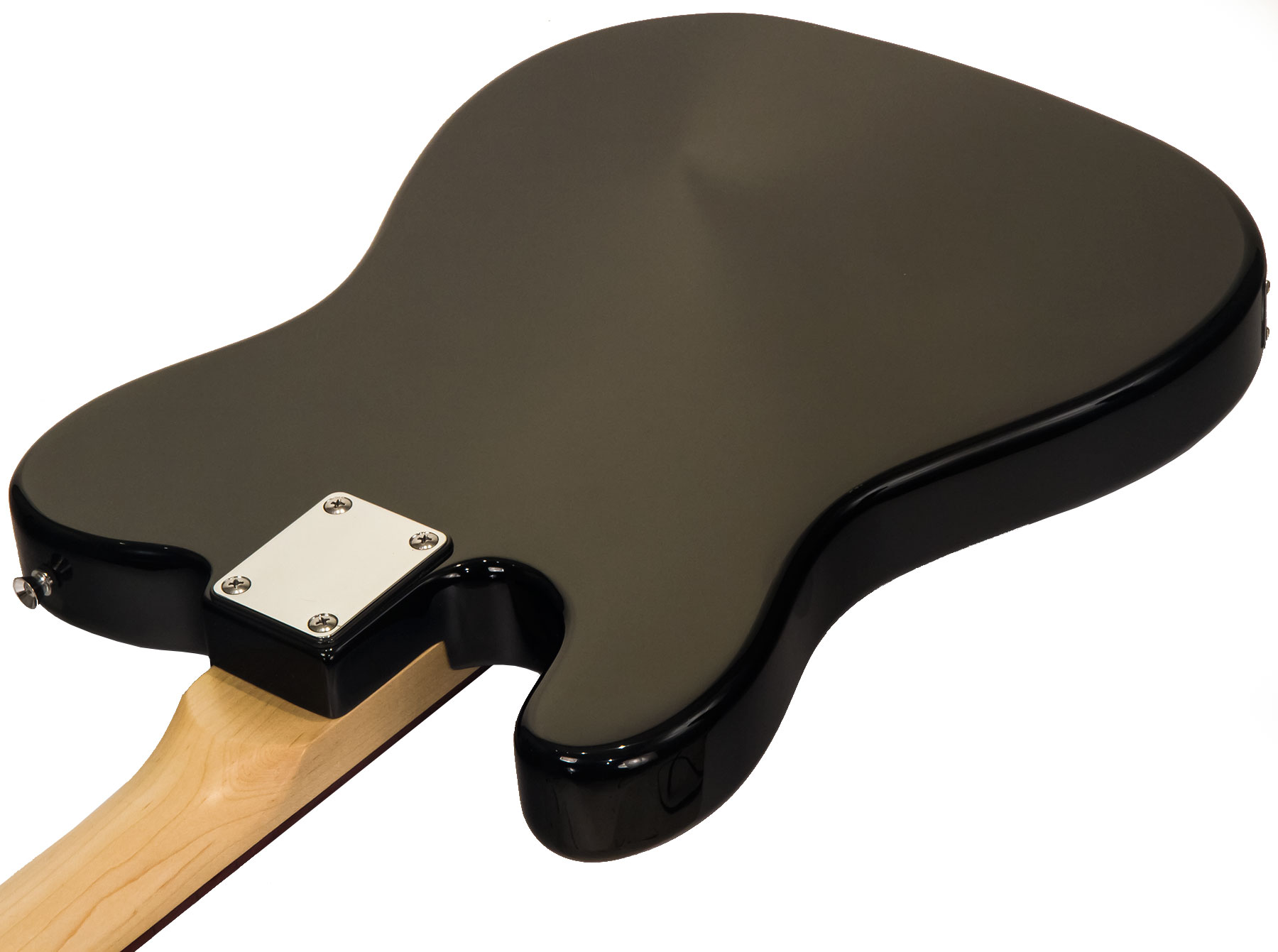 Eastone Tl70 Ss Ht Pur - Black - E-Gitarre in Teleform - Variation 3