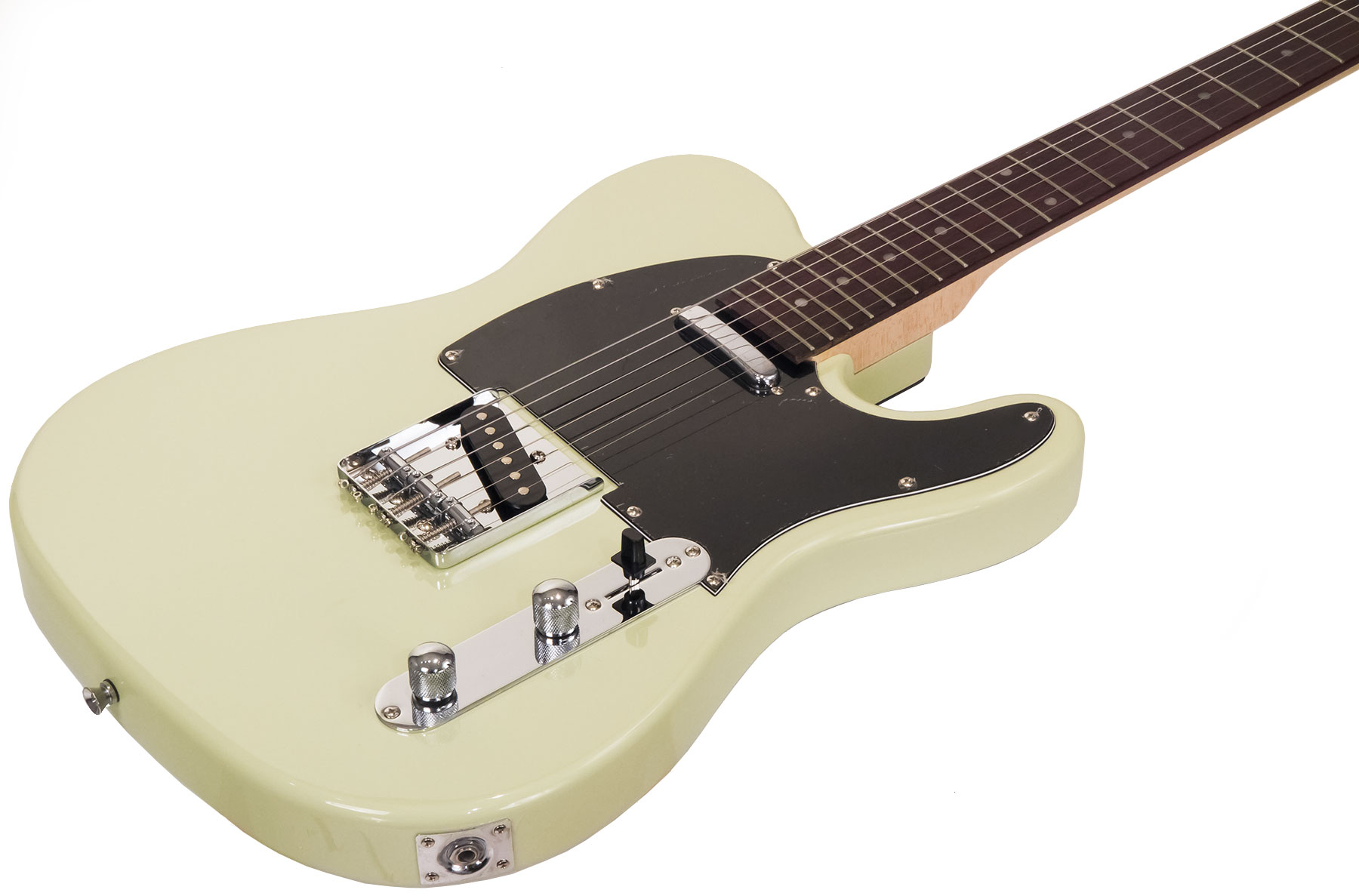 Eastone Tl70 Ss Ht Rw - Ivory - E-Gitarre in Teleform - Variation 1