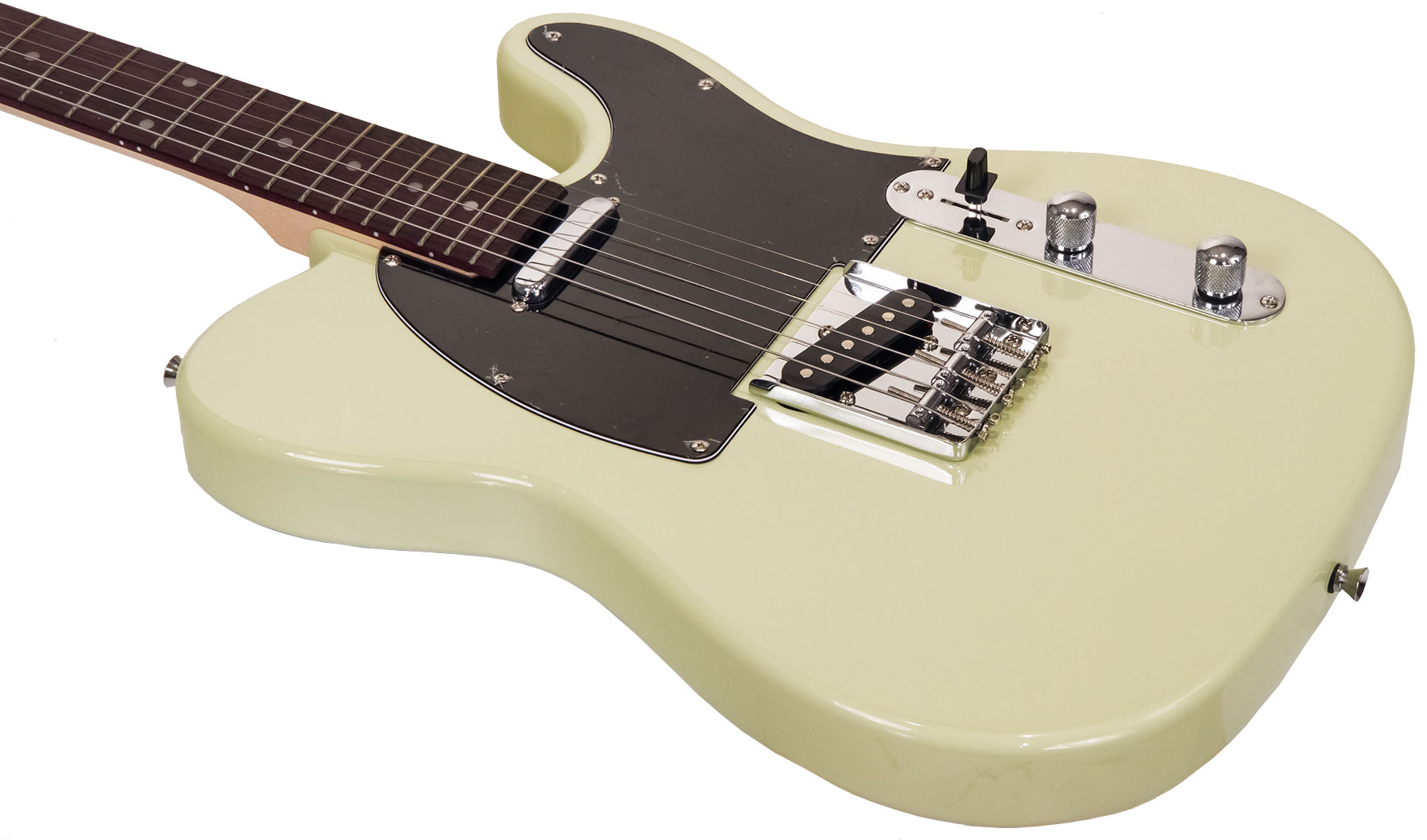 Eastone Tl70 Ss Ht Rw - Ivory - E-Gitarre in Teleform - Variation 2