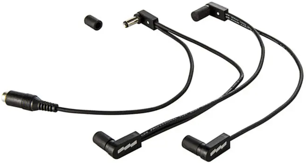 Ebs Cable Alimentation 4x Pedales Dc Power Split Flat Cable Dc-4/90f - Steckeradapter - Main picture