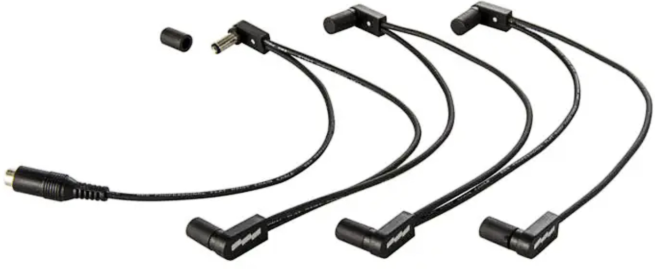 Ebs Cable Alimentation 6x Pedales Dc Power Split Flat Cable Dc-6/90f - Steckeradapter - Main picture