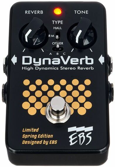 Ebs DYNAVERB Black Label SE V2 Modulation/chorus/flanger/phaser 