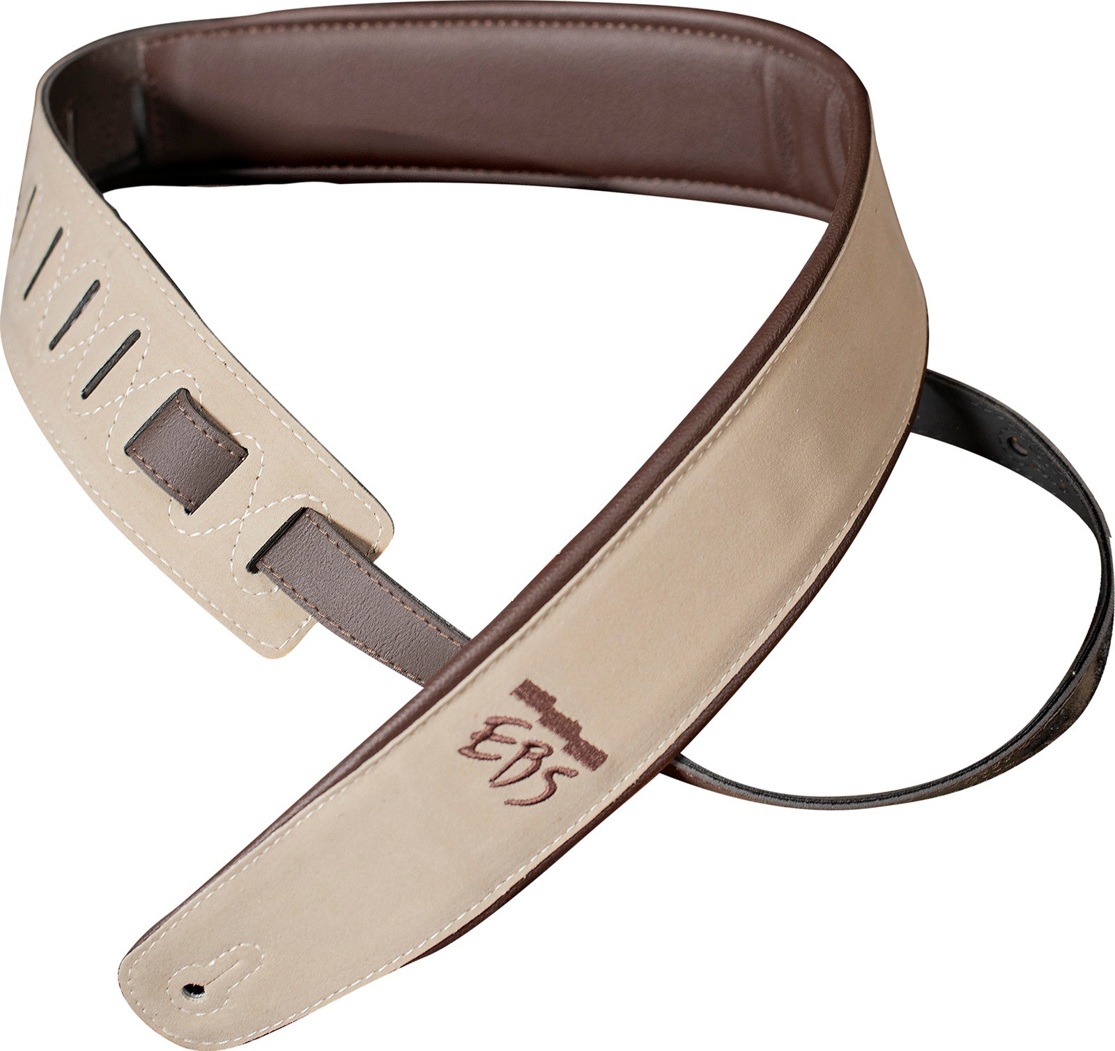 Ebs Sangle Suede Cream - Gitarrengurt - Main picture