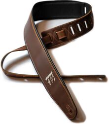 Gitarrengurt Ebs Sangle cuir Smooth Bourbon Brown