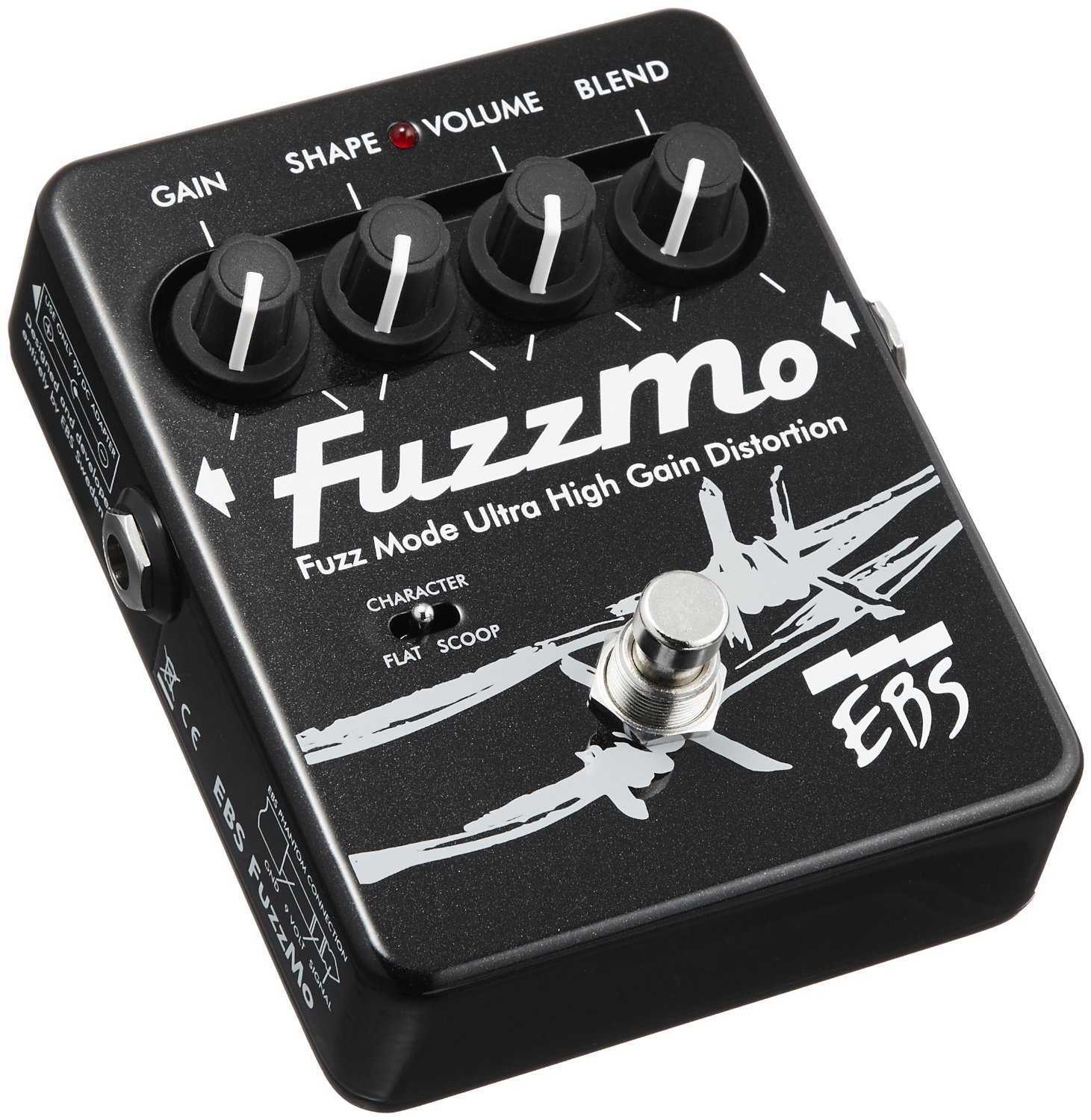 Ebs Fuzzmo Fuzz Mode Distorsion - Overdrive/Distortion/Fuzz Effektpedal - Variation 2