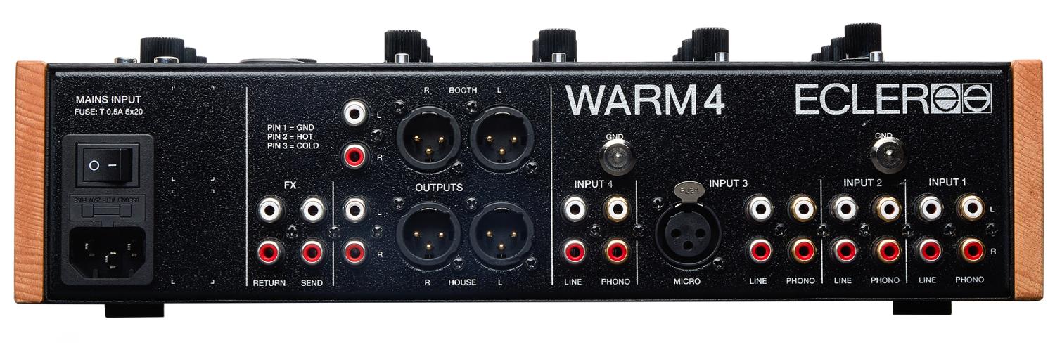 Ecler Warm 4 - DJ-Mixer - Variation 2