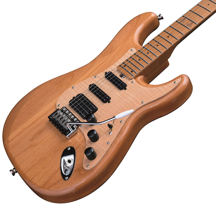 Eko Aire Standard Original Hss Trem Mn - Natural - E-Gitarre in Str-Form - Variation 2