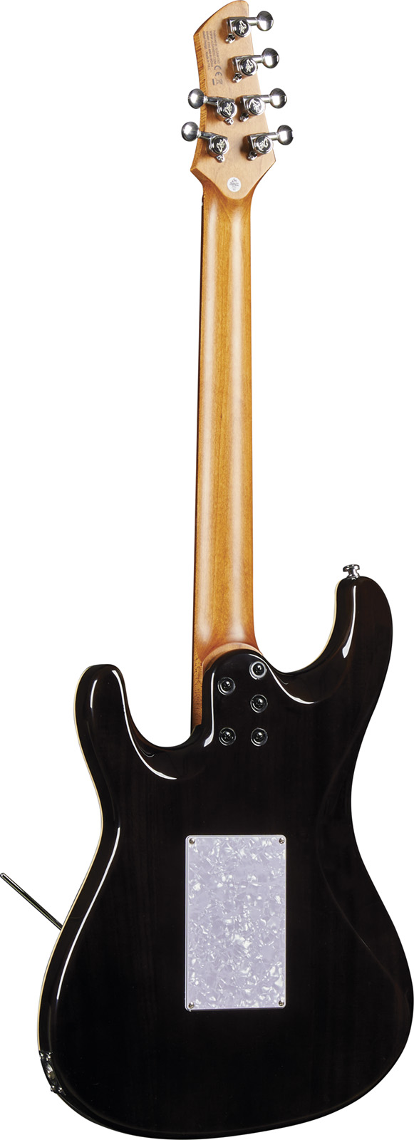 Eko Aurora 400 Trem Hh Lau - Flamed Grey Burst - E-Gitarre in Str-Form - Variation 1