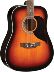 Folk-gitarre Eko Ranger 6 Dreadnought - Brown sunburst