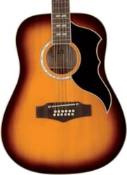 Folk-gitarre Eko Ranger VR XII - Honey burst