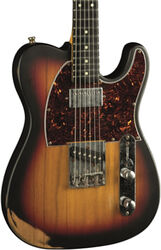 E-gitarre in teleform Eko Original Tero Relic - Sunburst