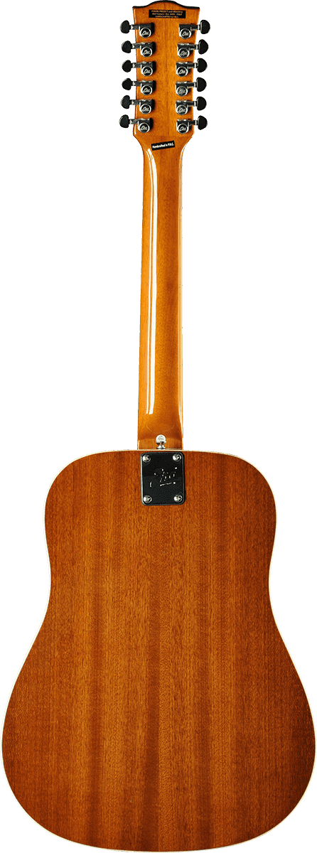 Eko Ranger Vr Xii 12-cordes Electro - Vintage Natural - Elektroakustische Gitarre - Variation 1