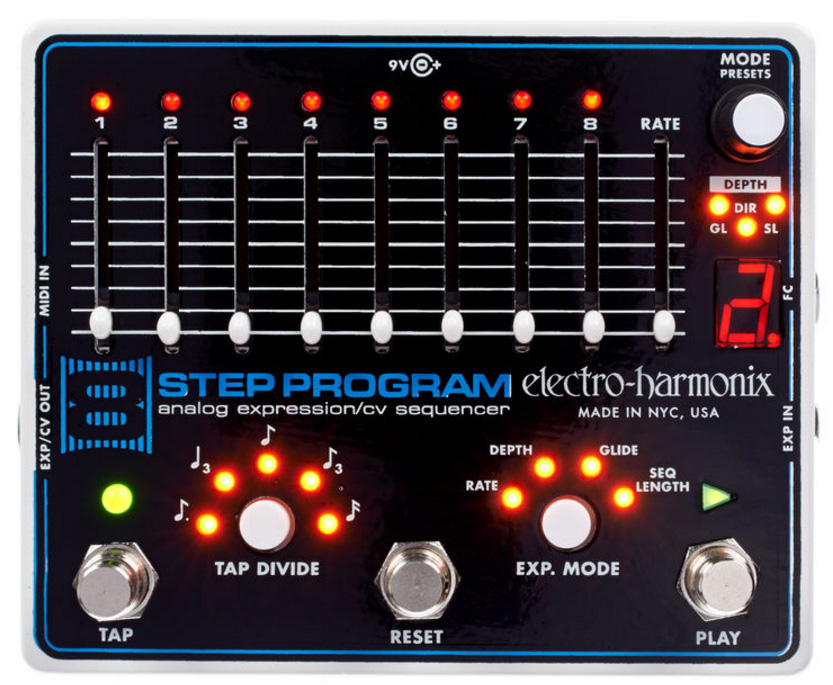 Looper effektpedal Electro harmonix 8 Step Program Analog Expression