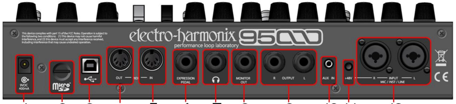 Electro Harmonix 95000 Performance Loop Laboratory - Looper Effektpedal - Variation 2