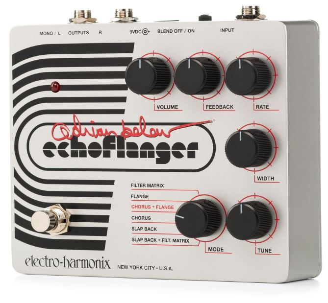 Electro Harmonix Adrien Belew Echoflanger Ltd - Modulation/Chorus/Flanger/Phaser & Tremolo Effektpedal - Variation 2