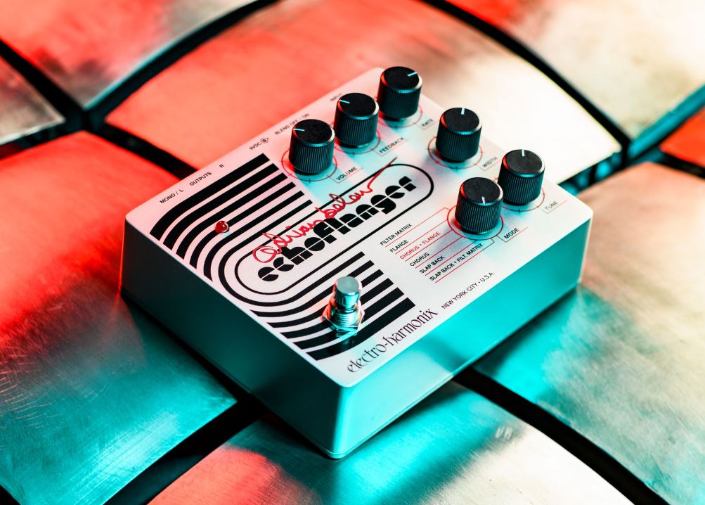Electro Harmonix Adrien Belew Echoflanger Ltd - Modulation/Chorus/Flanger/Phaser & Tremolo Effektpedal - Variation 1