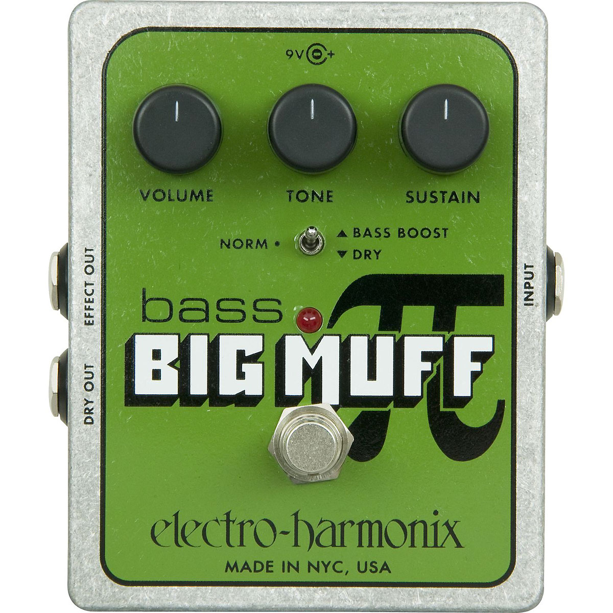 Electro Harmonix Bass Big Muff Pi Distorsion Sustainer - Overdrive/Distortion/Fuzz Effektpedal - Variation 1