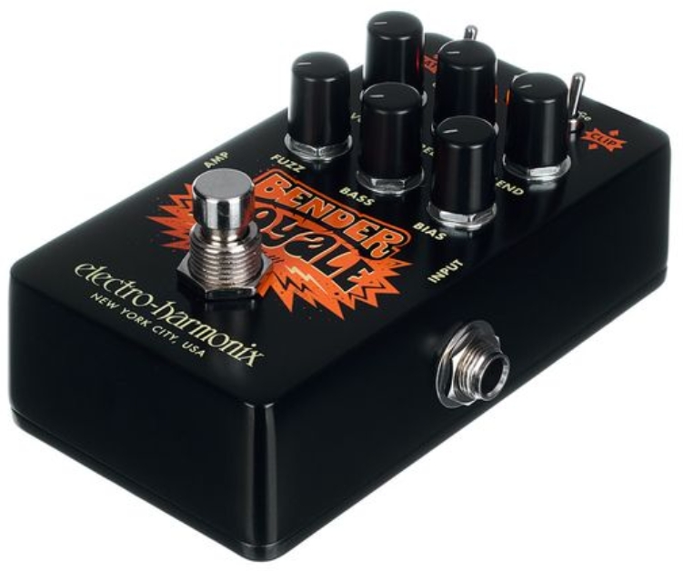 Electro Harmonix Bender Royale Germanium Fuzz Black - Overdrive/Distortion/Fuzz Effektpedal - Variation 1