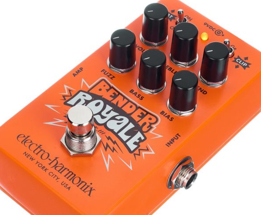 Electro Harmonix Bender Royale Germanium Fuzz Orange - Overdrive/Distortion/Fuzz Effektpedal - Variation 1