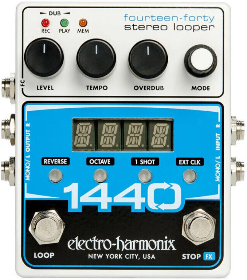 Electro Harmonix 1440 Stereo Looper - Looper Effektpedal - Main picture