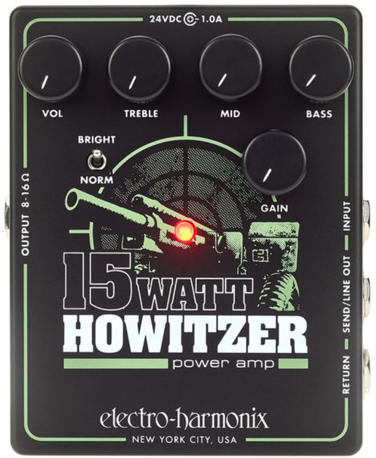 Electro Harmonix 15watt Howitzer Guitar Amp Preamp - Elektrische PreAmp - Main picture