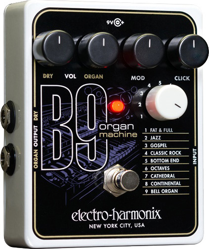 Electro Harmonix B9 - Modulation/Chorus/Flanger/Phaser & Tremolo Effektpedal - Main picture